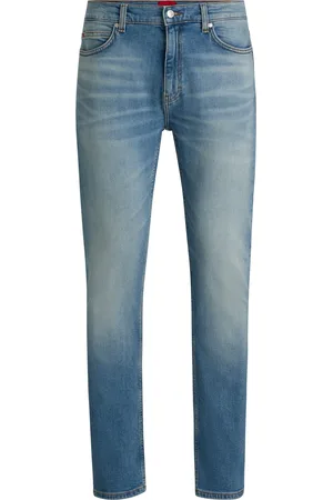HUGO BOSS Jeans slim fit de denim elástico en medio