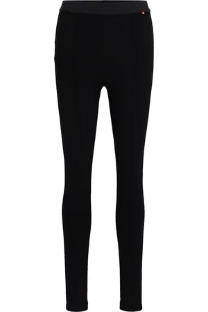 HUGO BOSS Pantalones extra slim fit en punto con elástico
