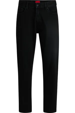 HUGO BOSS Jeans relaxed tapered fit de denim