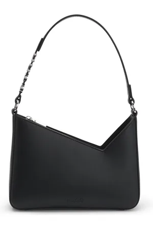 HUGO BOSS Bolso bandolera de piel sintética con logo en la correa