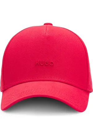 HUGO BOSS Gorra de sarga de algodón con logo bordado