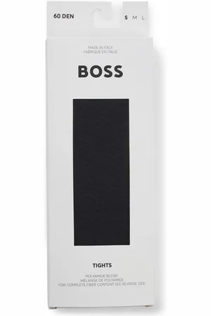 HUGO BOSS Medias de 20 denier con estampado de monograma