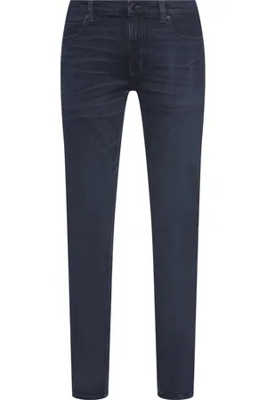 HUGO BOSS Vaqueros extra slim fit de denim elástico negro azulado