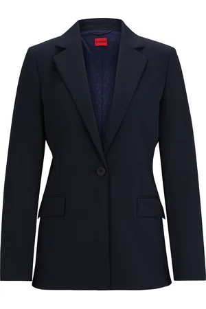 HUGO BOSS Chaqueta regular fit con solapas descendentes