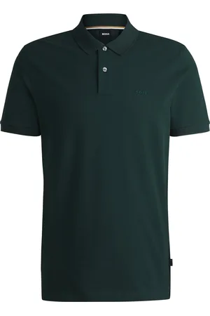 HUGO BOSS Polo Pallas de piqué de algodón con detalle de logotipo