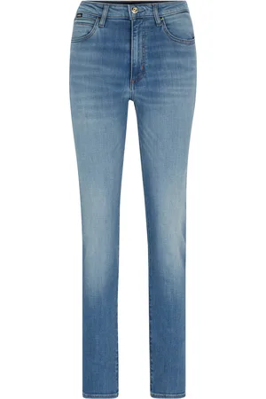 HUGO BOSS Vaqueros slim fit en tejido vaquero elástico azul