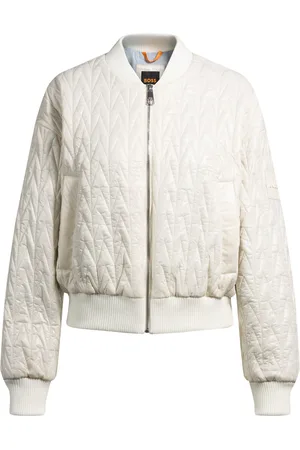 HUGO BOSS Chaqueta bomber repelente al agua con guateado estampado