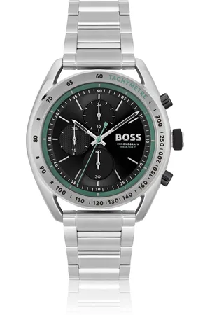 HUGO BOSS Cronógrafo con subesferas y pulsera de eslabones