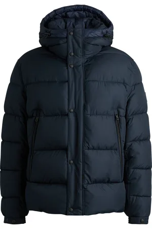 HUGO BOSS Chaqueta acolchada regular fit en tejido repelente al agua
