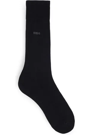 HUGO BOSS Calcetines de largo normal en algodón egipcio mercerizado con logo