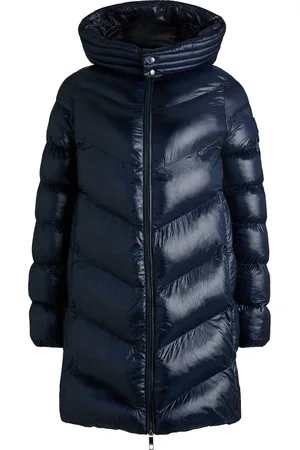 HUGO BOSS Parka acolchada repelente al agua con ribetes pulidos