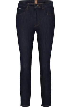 HUGO BOSS Vaqueros tobilleros slim fit en denim elástico Stay Indigo