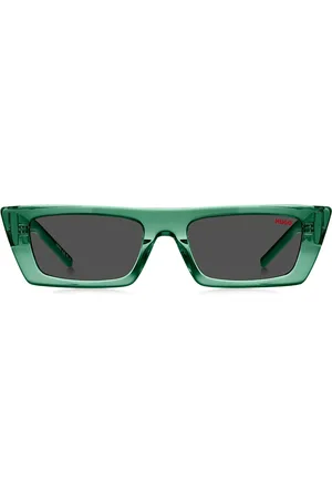 HUGO BOSS Gafas de sol de acetato con logos de nueva temporada