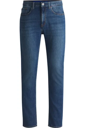 HUGO BOSS Jeans slim fit de denim elástico en medio