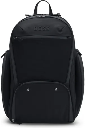 HUGO BOSS Mochila con herrajes plateados pulidos