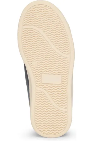 HUGO BOSS Deportivas de piel para niños con tiras de cierre por contacto adornadas con la marca