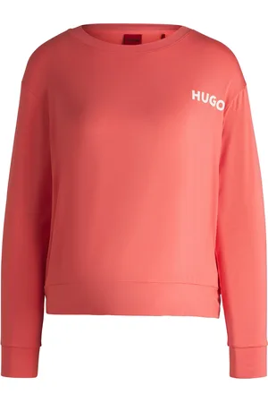 HUGO BOSS Camiseta de pijama relaxed fit con logo estampado