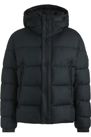 HUGO BOSS Chaqueta acolchada regular fit en tejido repelente al agua