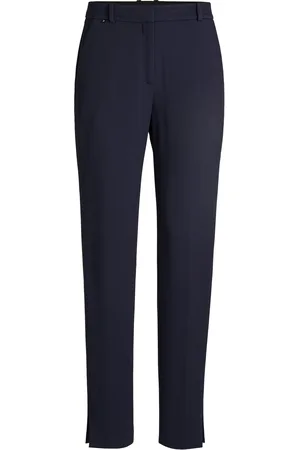 HUGO BOSS Pantalones Dressletic slim fit en tejido elástico