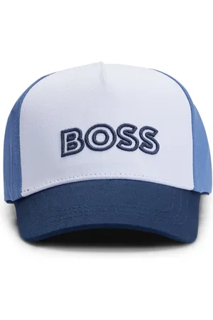 HUGO BOSS Gorra para niños en sarga de algodón con logo estampado