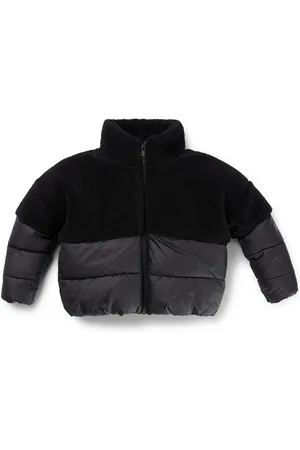 HUGO BOSS Chaqueta híbrida para niños con logo estampado