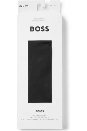 HUGO BOSS Medias de 20 denieres con monogramas Double B por toda la prenda