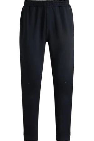 HUGO BOSS Pantalones de chándal deportivos en tejido elástico con control de la humedad