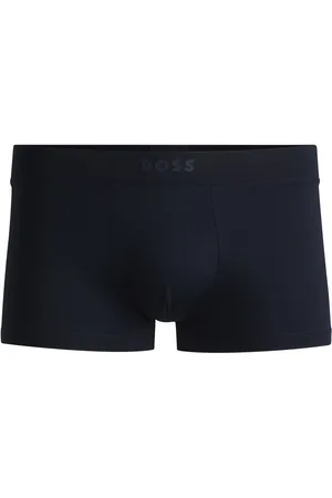 HUGO BOSS Calzoncillos de microfibra con logo de silicona en la cintura