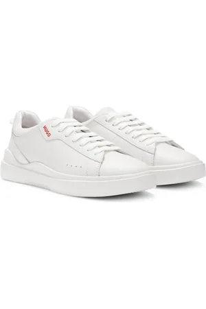 HUGO BOSS Deportivas con cordones, suela tipo cupsole y empeine de piel