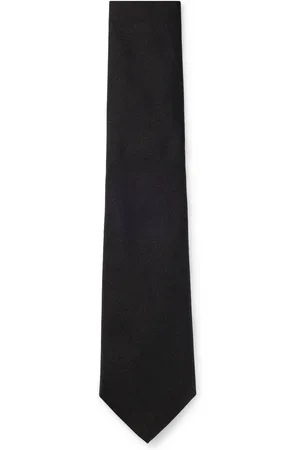 HUGO BOSS Corbata formal en jacquard de seda