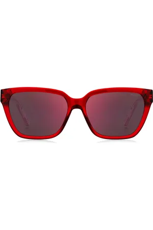 HUGO BOSS Gafas de sol de acetato con patillas en degradado