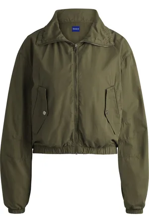 HUGO BOSS Chaqueta voluminosa en popelín de algodón