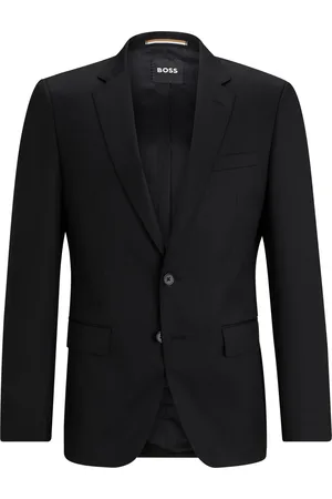 HUGO BOSS Americana slim fit en sarga de lana virgen