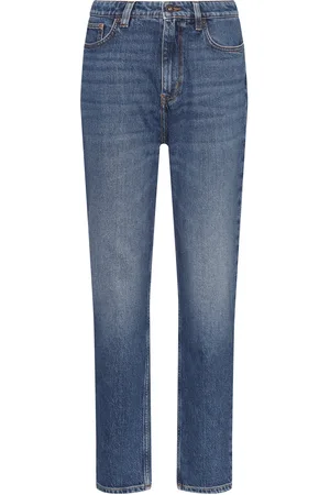 HUGO BOSS Vaqueros estilo mom de denim elástico medio