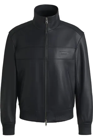 HUGO BOSS Chaqueta Porsche x regular fit de piel