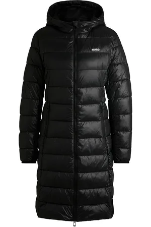 HUGO BOSS Chaqueta acolchada repelente al agua con detalle del logo