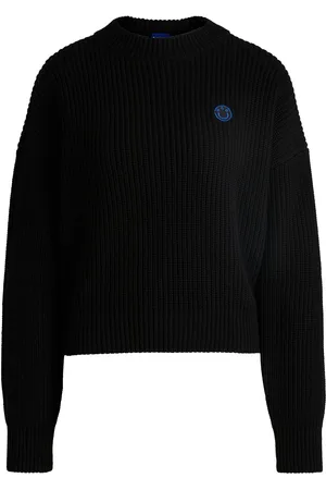 HUGO BOSS Jersey relaxed fit con logo Happy