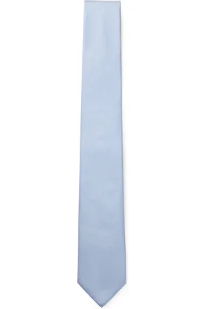 HUGO BOSS Corbata en jacquard de seda con microestampado