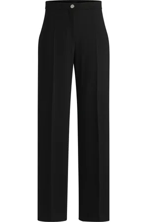 HUGO BOSS Pantalones regular fit en punto Milano