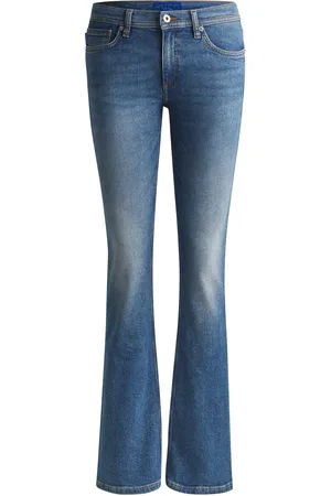 HUGO BOSS Jeans acampanados de cómodo denim elástico
