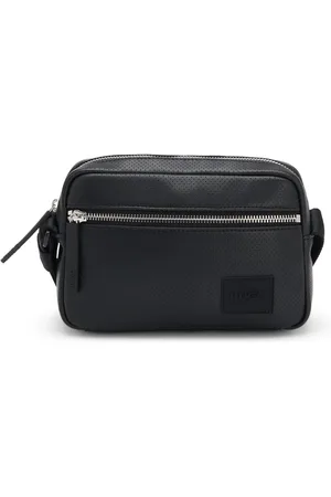 HUGO BOSS Bolso de bandolera en piel sintética calada