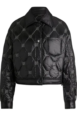 HUGO BOSS Chaqueta forrada regular fit con tratamiento repelente al agua y logos apilados