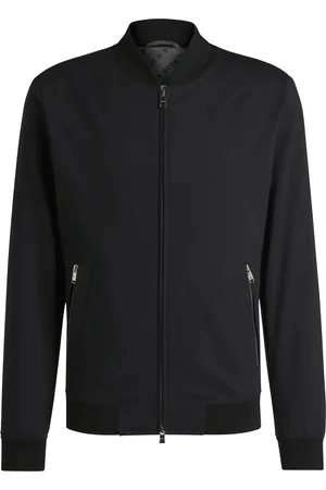 HUGO BOSS Chaqueta slim fit en punto técnico elástico