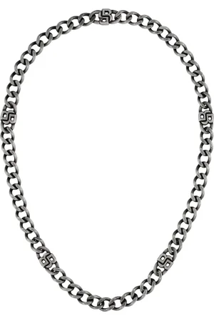HUGO BOSS Collar de cadena con monogramas Double B