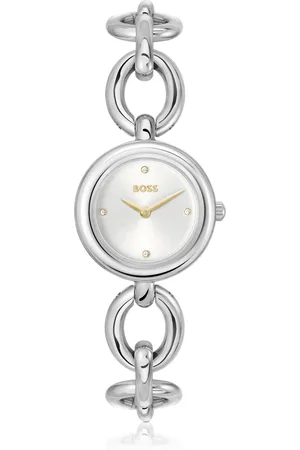 HUGO BOSS Reloj de con pulsera de anillas