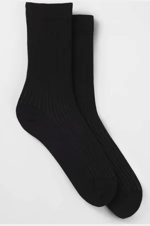 HUGO BOSS Paquete de dos calcetines de largo estándar con estructura de canalé