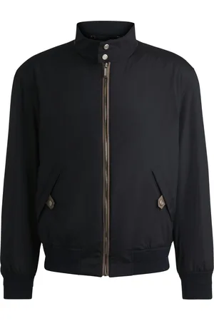 HUGO BOSS Chaqueta bomber x ASTON MARTIN repelente al agua con detalles de nobuk