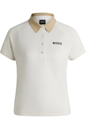 HUGO BOSS Polo con bloques de color y detalle de logo