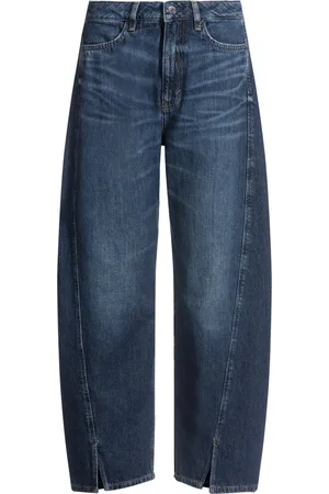 HUGO BOSS Vaqueros de pernera globo en denim añil