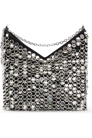 HUGO BOSS Bolso bandolera con correa de cadena, anillas y lentejuelas